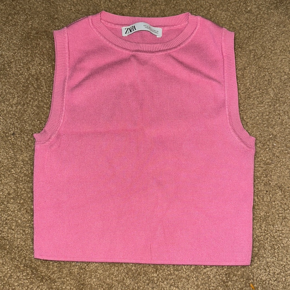 Pink Zara tank!